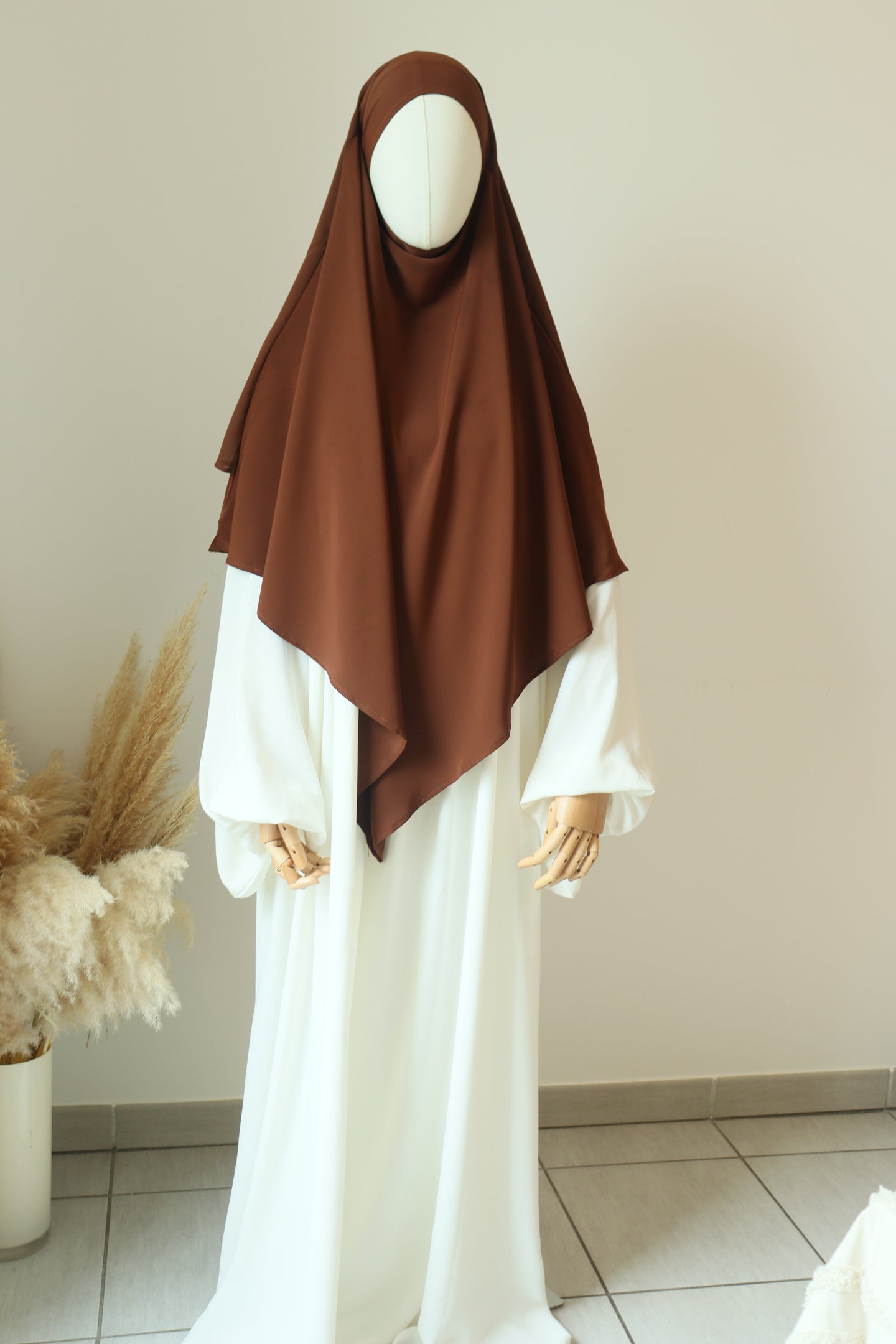 Khimar Bi Matière Caramel